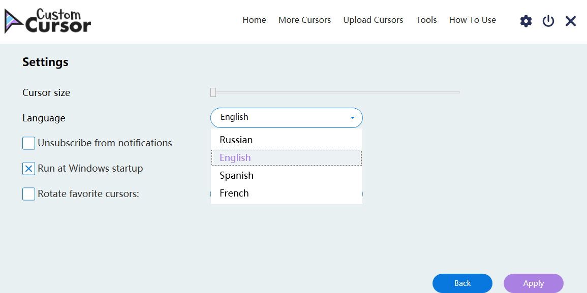 Custom Cursor截图3 Custom Cursor截图3