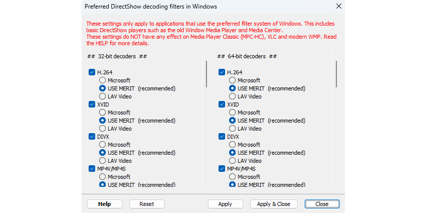 K-Lite Codec Packͼ2