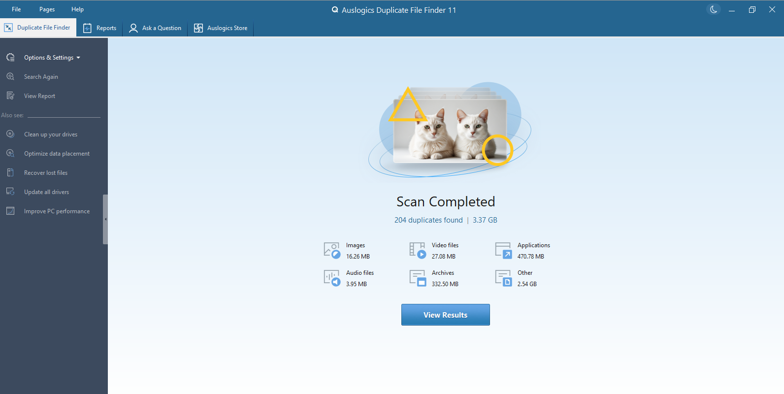 Auslogics Duplicate File Finder截图1 Auslogics Duplicate File Finder截图1