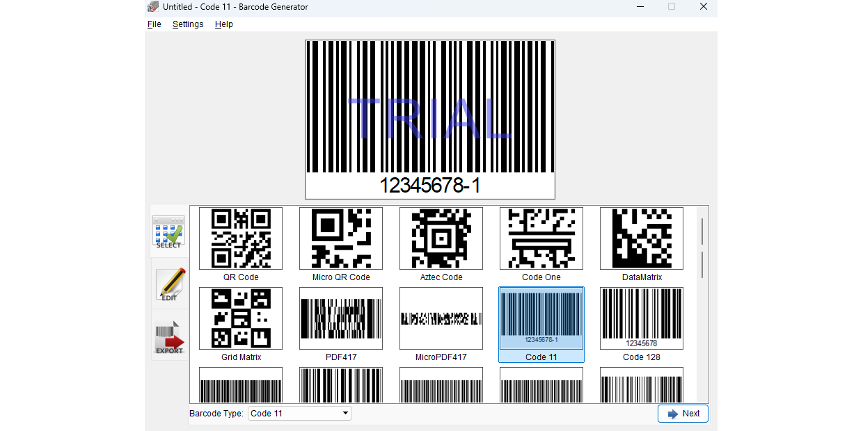 Barcode Generatorͼ1