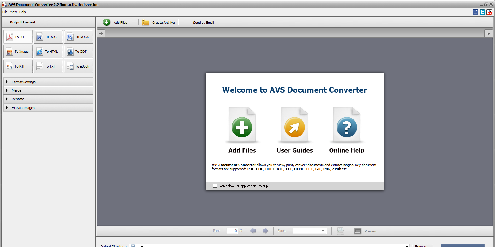 AVS Document Converterͼ1