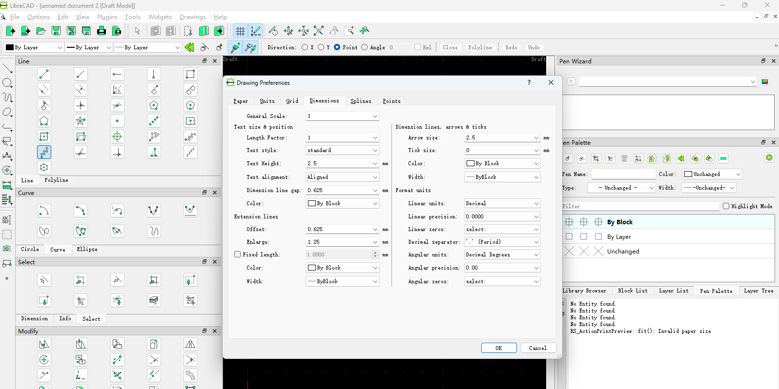LibreCAD截图2 LibreCAD截图2
